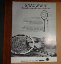 Pubblicità tennis 1978 usato  Roma