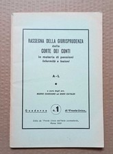 Rassegna della giurisprudenza usato  Italia