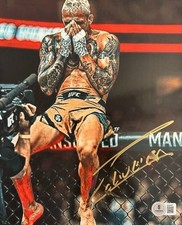 Foto autografada assinada por Charles Oliveira do lutador do UFC 8x10 do Bronx Beckett certificado de autenticidade, usado comprar usado  Enviando para Brazil
