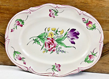 Grand plat faïence d'occasion  Crémieu