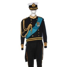 Uniforme ceremonial usado en pantalla The Royals King Simon Vincent Regan Ep 101-103 segunda mano  Embacar hacia Mexico