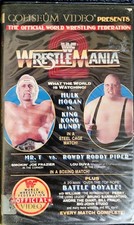 Wwf wrestlemania vhs for sale  Utica