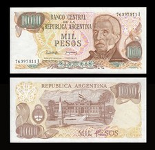 Argentine billet 1000 d'occasion  Nancy-