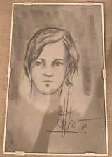 Quadro ritratto ragazza usato  Varese