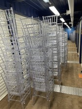 Ice chivari chairs for sale  GRAYS