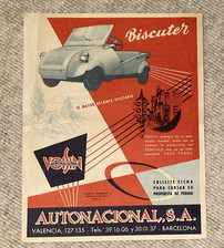 Autonacional biscuter scooter d'occasion  Expédié en Belgium