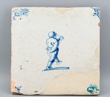 Antique dutch delft for sale  LEATHERHEAD