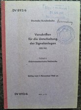 Eisenbahn dienstvorschrift vor gebraucht kaufen  Ludwigsburg