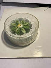 Set crocheted coasters for sale  WIRRAL