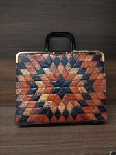 Vintage leather handbags for sale  PORTH