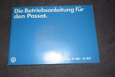 Betriebsanleitung Bedienungsanleitung VW Passat B2 Typ 32B neuwertig/unbenutzt comprar usado  Enviando para Brazil