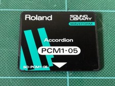 Acordeão Roland SO-PCM1-05 - Cartão ROM para sintetizadores Roland JD / JV comprar usado  Enviando para Brazil