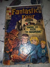 Fantastic Four 45 1965 1º Os Inumanos 1º Cristal Medusa GRAU BAIXO Jack Kirby  comprar usado  Enviando para Brazil