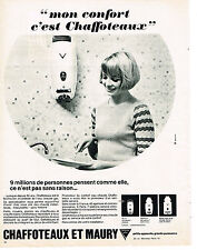 Publicite 1966 chaffoteaux d'occasion  Le Luc