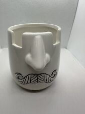 Mustache canister storage for sale  Texarkana