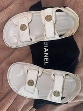 Chanel white leather for sale  Miami Beach