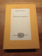 Dialettica negativa adorno usato  Bologna