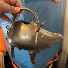 Small metal pig for sale  WANTAGE