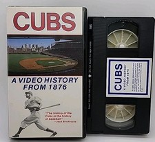Cubs video history for sale  Lansing