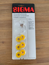Sigma korrekturband set gebraucht kaufen Sigma korrekturband set gebraucht kaufen  Bremen
