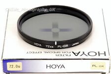 Usado, Lente Canon FD 85mm 1:1.2 L / 55mm 1:1.2 L ajuste filtro polarizador Hoya PL-Cir 72mm comprar usado  Enviando para Brazil