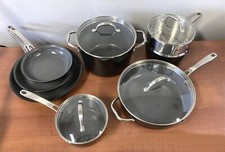 Conjunto de panelas antiaderentes Tramontina 12 peças + utensílios bônus, usado comprar usado  Enviando para Brazil