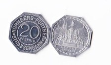 Nürnberg fürth pfennig gebraucht kaufen  Deutschland