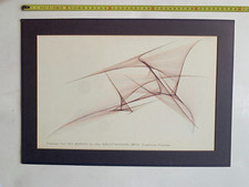 Computer art plotter drawing 1977 drawing, usado comprar usado  Enviando para Brazil