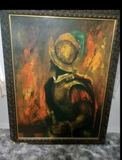 Large vintage framed for sale  Melrose
