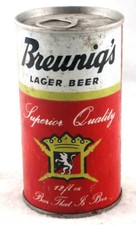 Breunig lager beer for sale  Racine