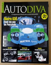 Autodiva matra 630. d'occasion  France