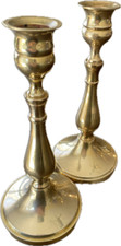 Pair brass candel for sale  Newtown