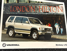 Vauxhall monterey ltd for sale  KENDAL