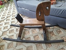 Tolles schaukelpferd holz gebraucht kaufen  Blumberg