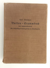 Bullen stammbuch 1933 gebraucht kaufen  Kempten (Allgäu)