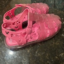 Usado, Mini Sapatos Melissa Disney Mickey Mouse JellySandals tamanho 12 rosa comprar usado  Enviando para Brazil