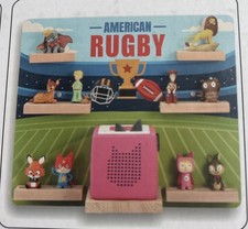 Estante de pared de madera de rugby para reproductor de audio MP3 Toniebox segunda mano  Embacar hacia Mexico