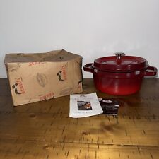 Staub cocotte round for sale  NOTTINGHAM