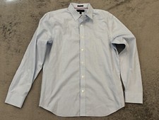 Usado, Camisa masculina Banana Republic com botões grande fina caimento desdobrado xadrez azul Preppy comprar usado  Enviando para Brazil