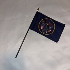 Bastão de mesa Utah State Flag 4"x6" comprar usado Bastão de mesa Utah State Flag 4"x6" comprar usado  Enviando para Brazil