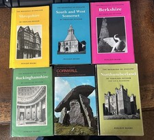 Six assorted pevsner for sale Six assorted pevsner for sale  BIDEFORD