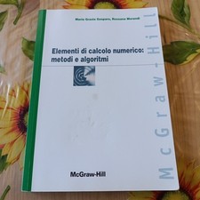 Elementi calcolo numerico usato  Volvera