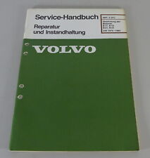 Revisão manual de oficina Volvo 240 motor B17/B19/B21/B23 1975-1984 comprar usado  Enviando para Brazil