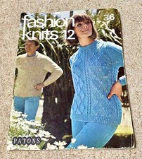Vintage patons fashion for sale  UK