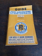 Guide cyclotouriste 1956 d'occasion  Langeais