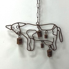 Rustic vintage cow for sale  La Vista