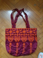 Borsa tracolla tessuto usato  Deruta