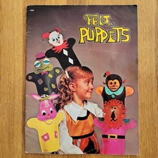 Vintage felt puppets for sale  NORTHAMPTON