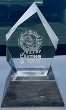 Troféu genuíno Disney Casting Scout Award Mickey Mouse mármore cristal acrílico?, usado comprar usado  Enviando para Brazil