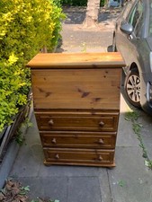 Solid pine bureau for sale  BIRMINGHAM